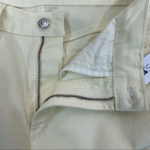 NWT Joe’s Jeans Callie Yellow Cropped Bootcut - Picture 8 of 8